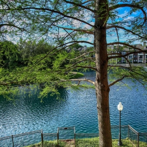 View from a patio at Tonti Lakeside