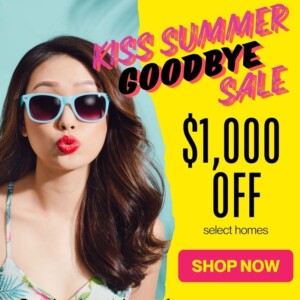 $1000 off select homes