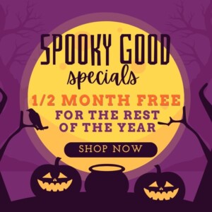 1/2 month free rest of 2025